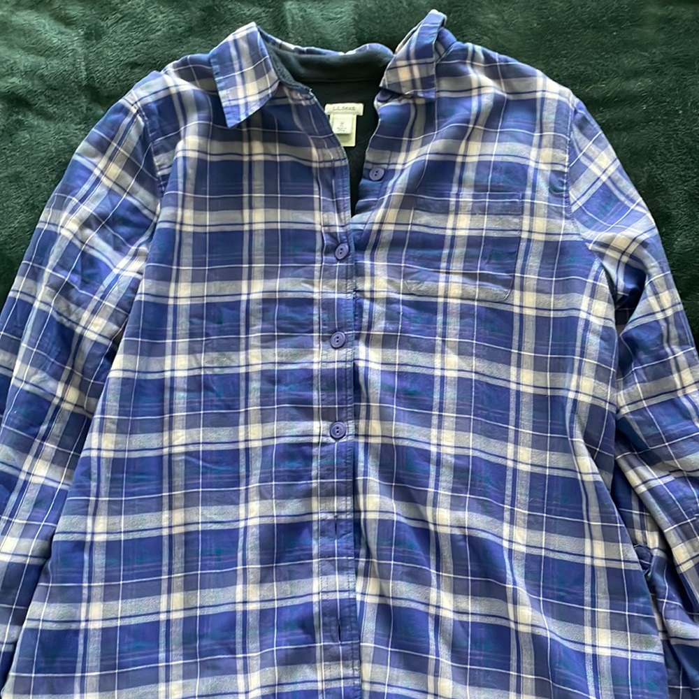 LL Bean flannel